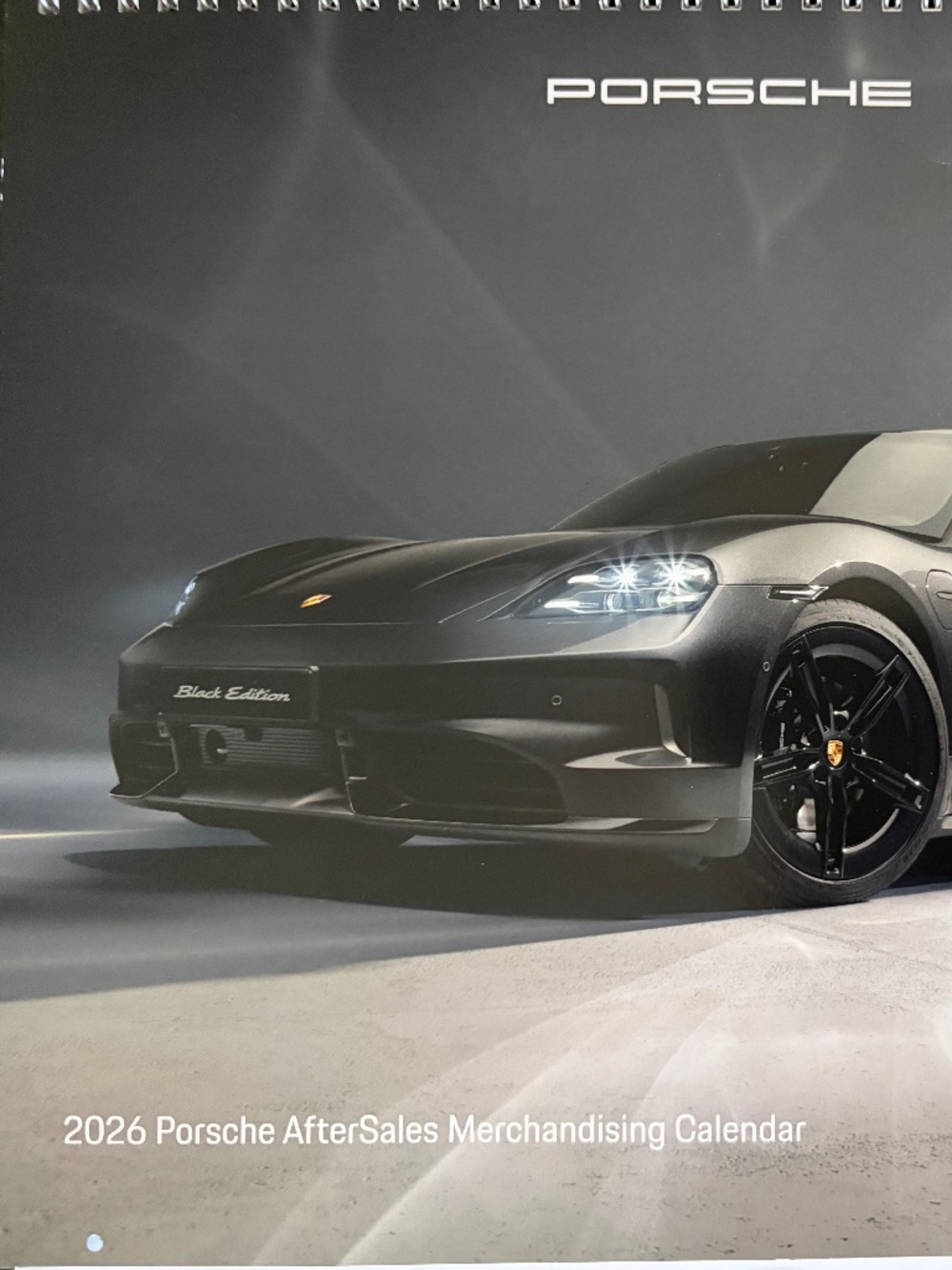 Porsche Calendar